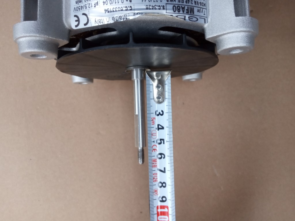 Мотор двигун вентилятора(крильчатки) LGB MFA80 H30-VA 2/4P